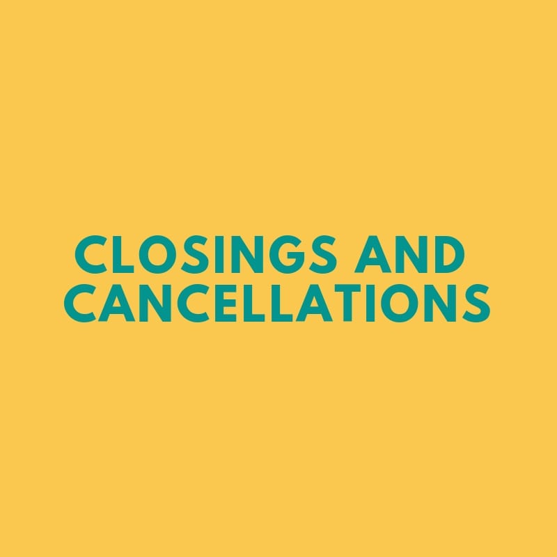 Closing and Cancellations - Mahomet Daily