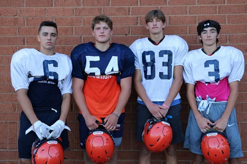 Mahomet-Seymour football captains