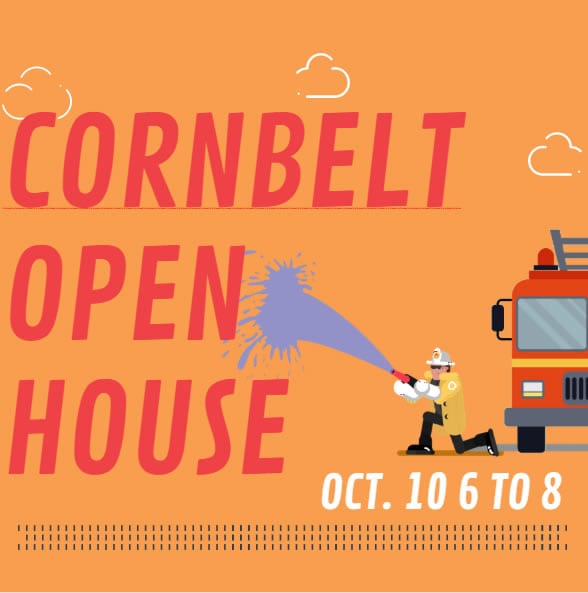 cornbelt fire open house