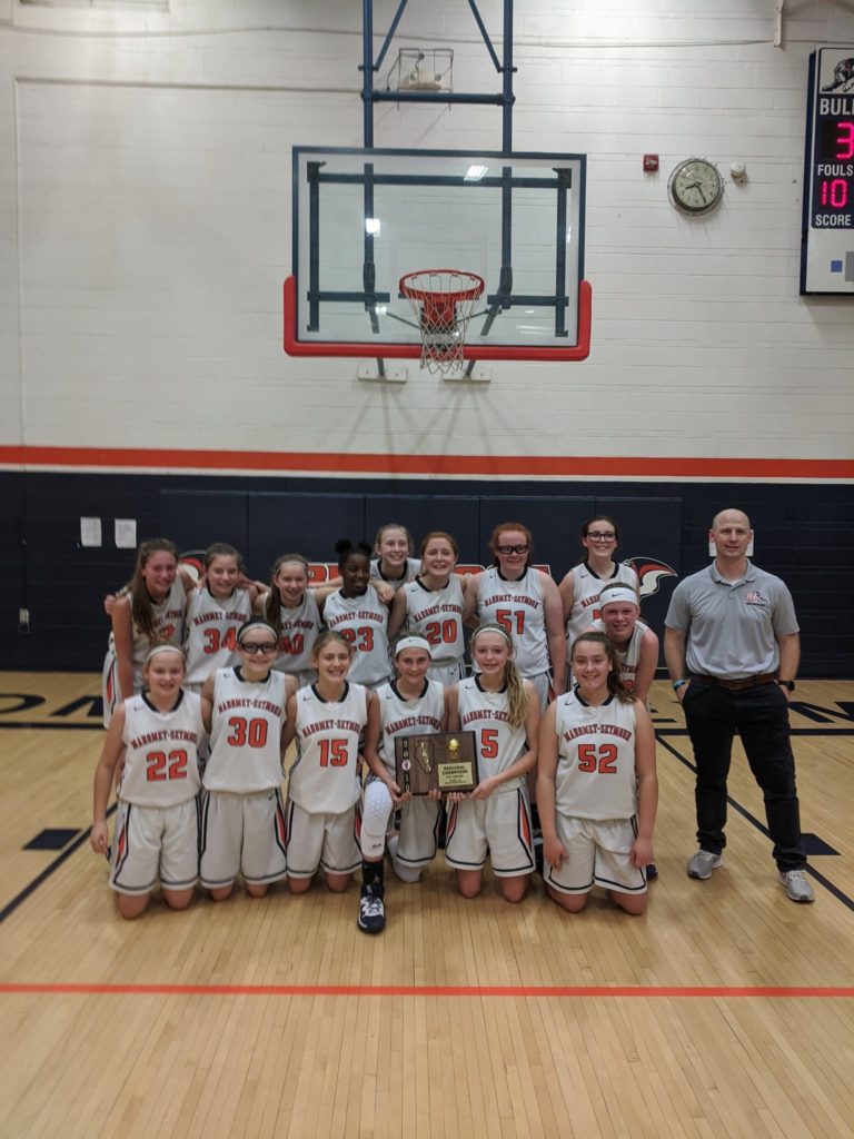 Winning streak takes Mahomet-Seymour Junior High girls' basketball to