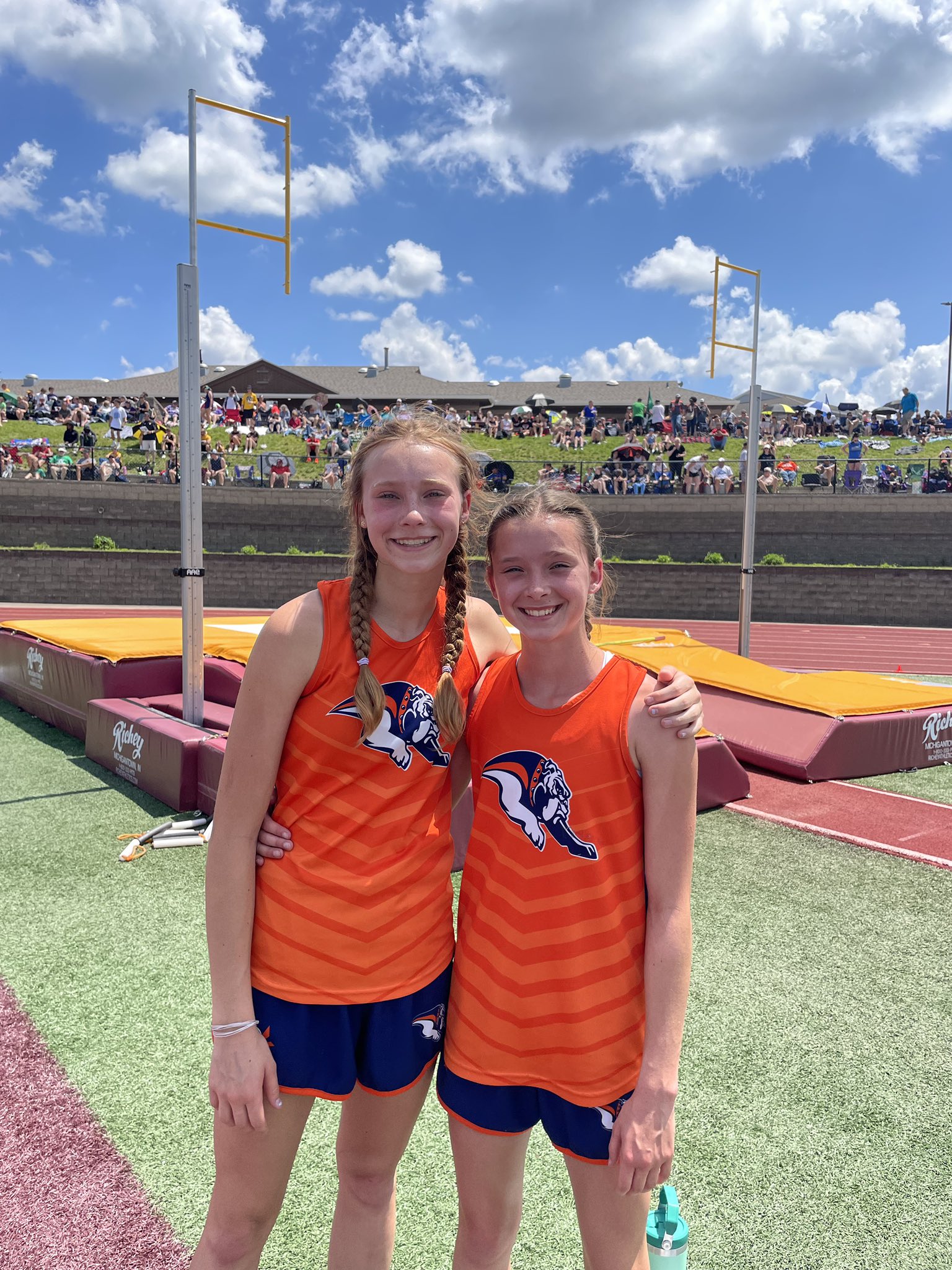 Smith Twins Soar at IESA Track Meet: Cecily Wins Pole Vault, Finley ...